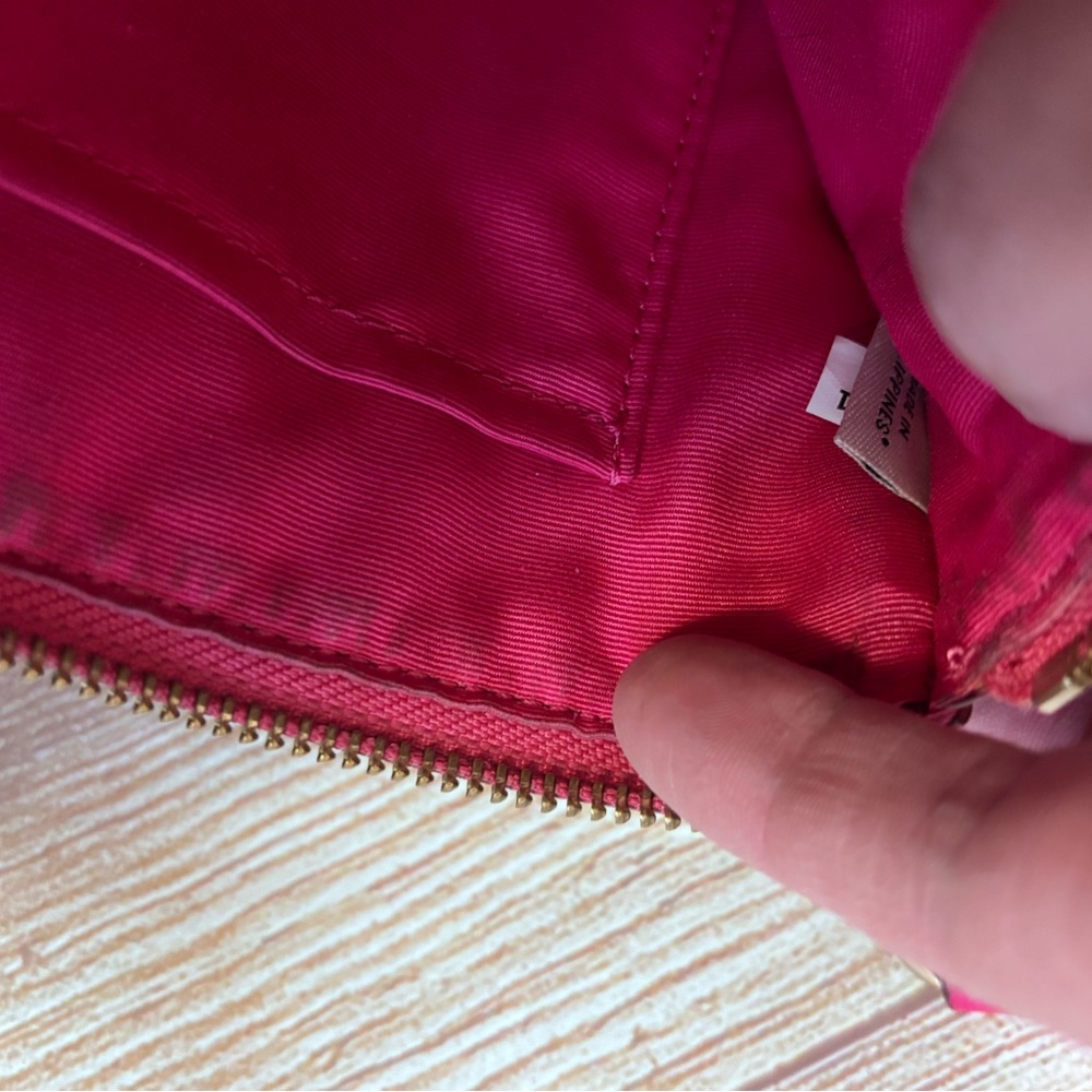 Coach Fuchsia Leather Crossbody - Picture 6 of 9
